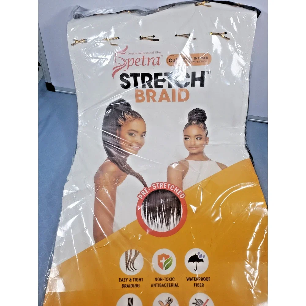 Amore Mio Spetra Stretch Braid Pre-Stretched Braiding Hair Color NEW Lot 2